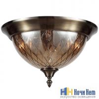 Светильник потолочный Crystal Lux Nuovo PL3 bronze, раздел каталога Круглые классические светильники интернет-магазина Ночи Нет
