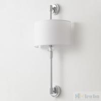 Бра Crystal Lux VINTAGE AP2 CHROME 4140/402, раздел каталога Бра с абажуром интернет-магазина Ночи Нет