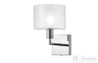 Бра Crystal Lux MAESTRO AP1 CHROME 2291/401, раздел каталога Бра с плафоном интернет-магазина Ночи Нет