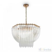 Люстра Freya Onda FR5182PL-06FG, раздел каталога Стеклянные люстры интернет-магазина Ночи Нет