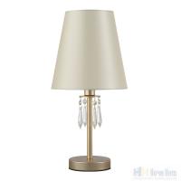 Настольная лампа Crystal Lux RENATA  LG1 GOLD, раздел каталога Настольные лампы с абажуром интернет-магазина Ночи Нет