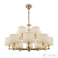 Люстра Maytoni Alloro MOD088PL-15BS, раздел каталога Люстры с абажурами интернет-магазина Ночи Нет