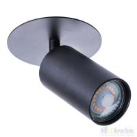 Точечный светильник Arte Lamp Cefeo A3214PL-1BK, раздел каталога Поворотные точечные светильники интернет-магазина Ночи Нет
