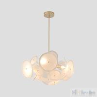 Люстра Crystal Lux DANDELION SP6 GOLD 4060/306, раздел каталога Стеклянные люстры интернет-магазина Ночи Нет