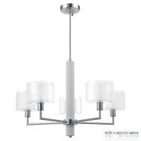 Люстра Crystal Lux MAESTRO SP-PL5 CHROME 2291/305, раздел каталога Люстры с плафонами интернет-магазина Ночи Нет