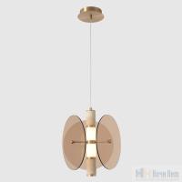 Светильник подвесной Crystal Lux AMARILLO SP12W LED BRASS 0120/212, раздел каталога Подвесы 1 лампа интернет-магазина Ночи Нет