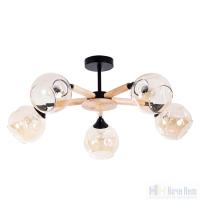 Люстра Arte Lamp Branson A4370PL-5BR, раздел каталога Люстры с плафонами интернет-магазина Ночи Нет