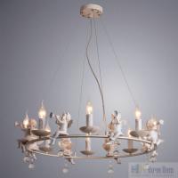 Люстра Arte Lamp Amur A1133SP-8WG, раздел каталога Кованые люстры интернет-магазина Ночи Нет