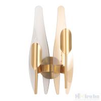 Бра Crystal Lux CASA AP2 BRASS 1350/402, раздел каталога Стеклянные бра интернет-магазина Ночи Нет