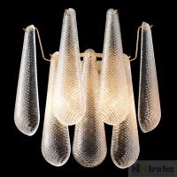 Бра Crystal Lux FONTAIN AP2 GOLD 1802/402, раздел каталога Стеклянные бра интернет-магазина Ночи Нет