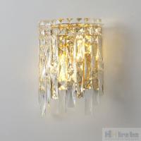 Бра Crystal Lux ABRIL AP2 GOLD 0021/402, раздел каталога Хрустальные бра интернет-магазина Ночи Нет