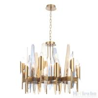 Люстра Crystal Lux CASA SP-PL12 BRASS 1350/312, раздел каталога Стеклянные люстры интернет-магазина Ночи Нет