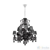 Люстра LOFT IT Zenith 10210/12 Black, раздел каталога Хрустальные люстры интернет-магазина Ночи Нет