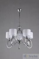 Люстра подвесная Omnilux Mellitto OML-63803-05, раздел каталога Люстры с абажурами интернет-магазина Ночи Нет