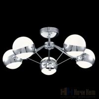 Люстра Freya Silvia FR5009CL-05CH, раздел каталога Люстры с плафонами интернет-магазина Ночи Нет
