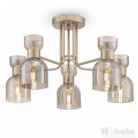 Люстра Freya Isla FR5094PL-05G, раздел каталога Люстры с плафонами интернет-магазина Ночи Нет