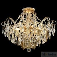 Люстра Crystal Lux ESMIRALDA PL6 GOLD 0523/106, раздел каталога Хрустальные люстры интернет-магазина Ночи Нет