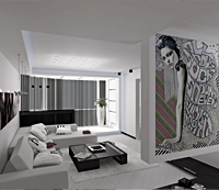 Минимализм - светло, просторно и ничего лишнего