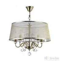 Люстра Freya Driana  FR2405-PL-05C-BZ, раздел каталога Люстры с абажурами интернет-магазина Ночи Нет