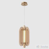 Светильник подвесной Crystal Lux AMARILLO SP18W LED BRASS 0120/218, раздел каталога Подвесы 1 лампа интернет-магазина Ночи Нет