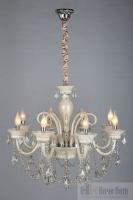 Люстра подвесная Omnilux Teramo OML-30503-08, раздел каталога Хрустальные люстры интернет-магазина Ночи Нет