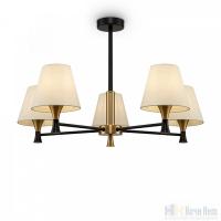 Люстра Freya Perfetto FR5098PL-05BBS, раздел каталога Люстры с абажурами интернет-магазина Ночи Нет