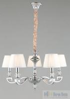 Люстра подвесная Omnilux Mozatte OML-72403-05, раздел каталога Люстры с абажурами интернет-магазина Ночи Нет