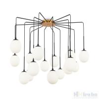 Люстра Maytoni Branch MOD176PL-16G, раздел каталога Люстры с плафонами интернет-магазина Ночи Нет