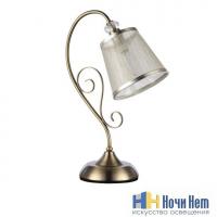 Настольная лампа Freya Driana FR2405-TL-01-BZ, раздел каталога Настольные лампы с абажуром интернет-магазина Ночи Нет