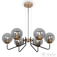 Люстра Freya Moricio FR5140PL-06GB, раздел каталога Люстры с плафонами интернет-магазина Ночи Нет