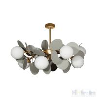 Люстра Loft IT Matisse 10008/8 Grey, раздел каталога Люстры с плафонами интернет-магазина Ночи Нет
