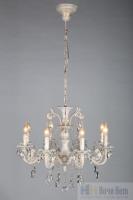 Люстра подвесная Omnilux Martina OML-79003-08, раздел каталога Хрустальные люстры интернет-магазина Ночи Нет