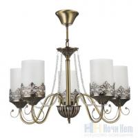 Люстра Freya Sherborne FR2563-PL-05-BZ, раздел каталога Люстры с плафонами интернет-магазина Ночи Нет