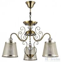 Люстра Freya Driana  FR2405-PL-03-BZ, раздел каталога Люстры с абажурами интернет-магазина Ночи Нет