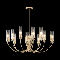 Люстра Crystal Lux SECRET SP10 GOLD 4050/310, раздел каталога Люстры с плафонами интернет-магазина Ночи Нет