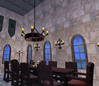 Замковый стиль - время рыцарей, доблести и чести, мощи и красоты