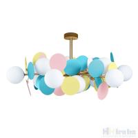 Люстра Loft IT Matisse 10008/12 mult, раздел каталога Люстры с плафонами интернет-магазина Ночи Нет