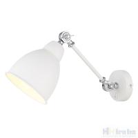 Бра Arte Lamp Braccio A2054AP-1WH, раздел каталога Бра с плафоном интернет-магазина Ночи Нет