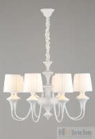 Люстра подвесная Omnilux Monsano OML-72503-08, раздел каталога Люстры с абажурами интернет-магазина Ночи Нет