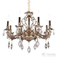 Люстра подвесная Omnilux Nureci OML-74903-10, раздел каталога Хрустальные люстры интернет-магазина Ночи Нет