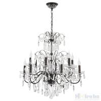 Люстра Crystal Lux ODELIS SP12 BROWN 2570/312, раздел каталога Хрустальные люстры интернет-магазина Ночи Нет