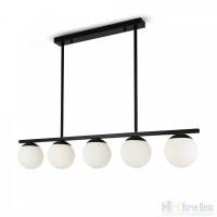 Люстра Freya Zing FR5199PL-05B, раздел каталога Люстры с плафонами интернет-магазина Ночи Нет