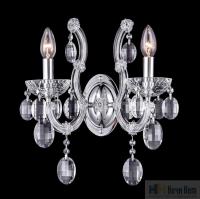 Бра Crystal Lux HOLLYWOOD AP2 CHROME 2010/402, раздел каталога Хрустальные бра интернет-магазина Ночи Нет