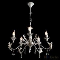 Люстра Arte Lamp Angelina A5349LM-5WH, раздел каталога Кованые люстры интернет-магазина Ночи Нет