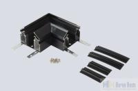 картинка Угол соединительный для встраиваемого трека 220V в натяжной ПВХ потолок Crystal Lux Space 220 CLT 0.235 01 BL 1408/109 от магазина Ночи Нет!