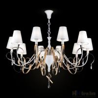 Люстра Maytoni Intreccio ARM010-10-W, раздел каталога Люстры с абажурами интернет-магазина Ночи Нет