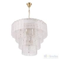 Люстра Crystal Lux RICARDO SP14 BRASS 3600/314, раздел каталога Стеклянные люстры интернет-магазина Ночи Нет