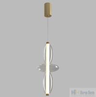 Светильник подвесной Crystal Lux QUASAR SP14W LED TRANSPARENT 3791/214, раздел каталога Подвесы 1 лампа интернет-магазина Ночи Нет