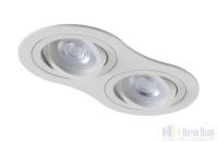 Светильник встраиваемый Crystal Lux CLT 001C2 WH 1400/145, раздел каталога Поворотные точечные светильники интернет-магазина Ночи Нет