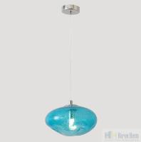 Светильник подвесной Crystal Lux FORMLESS SP1 BLUE 4124/201, раздел каталога Подвесы 1 лампа интернет-магазина Ночи Нет
